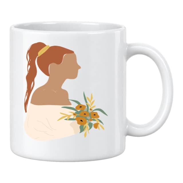 Mug — Portrait · Ligne douce